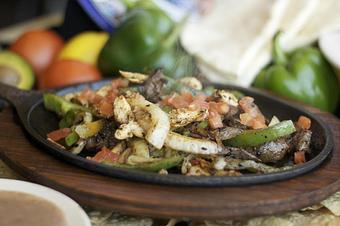 Product: Combo Fajitas - Leal's Mexican Restaurant in Plainview, TX Mexican Restaurants