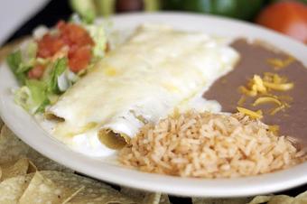 Product: Sour Cream Chicken Enchiladas - Leal's Mexican Restaurant in Plainview, TX Mexican Restaurants