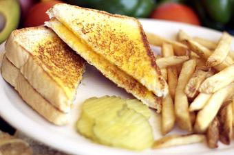 Product: Grilled Cheese and Fries - Leal's Mexican Restaurant in Plainview, TX Mexican Restaurants