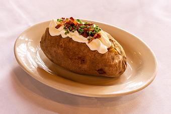 Product: applewood bacon/ cheese/ butter - LG's Prime Steakhouse in Palm Springs, CA Steak House Restaurants