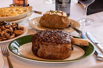 Product: 30oz  Only for the Hearty - LG's Prime Steakhouse in Palm Springs, CA Steak House Restaurants