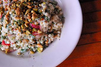 Product: Israeli Cous Cous - Lincoln Whiskey Kitchen in Schaumburg, IL American Restaurants