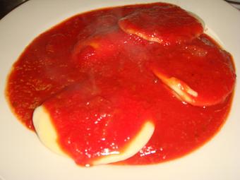 Product: Side of Cheese Ravioli with Marinara Sauce - Lomeli's Italian Restaurant in Gardena, CA Italian Restaurants