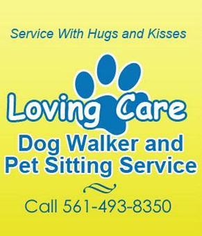Product - Loving Care Dog Walker and Pet Sitting Service in Palm Beach Gardens, FL Pet Care Services
