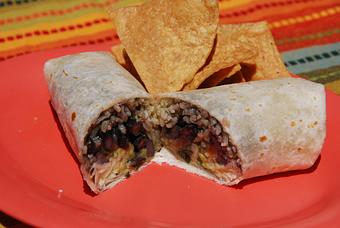 Product: Carne Asada and Black Beans - LuLu's On The Alameda in Menlo Park, CA Mexican Restaurants