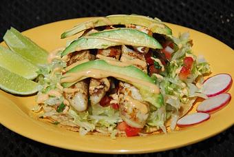 Product: Garlic marinated Talapia Fish - LuLu's On The Alameda in Menlo Park, CA Mexican Restaurants