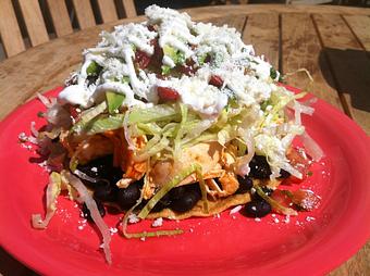 Product: Pollo Hervido and Black Beans - LuLu's On The Alameda in Menlo Park, CA Mexican Restaurants