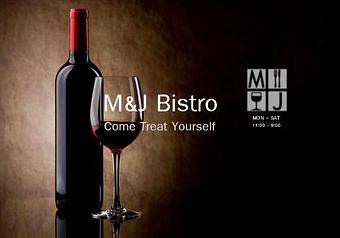 Product: Gift Cards Available in Restaurant or On-line - M & J Bistro in Tracy, CA American Restaurants