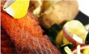 Product: North Woods Salmon - Mad Jack's Sports Cafe in Vadnais Heights, MN American Restaurants