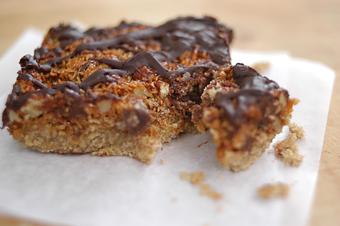 Product: Coconut Haystack.  Our FAVORITE dessert - Main Squeeze in Beautiful Downtown Columbia - Columbia, MO Sandwich Shop Restaurants