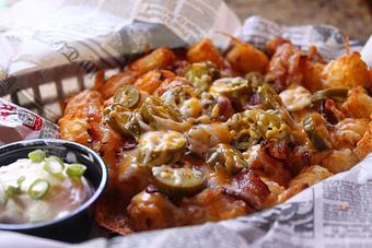 Product: Loaded Tater Tots - Mainstreet Pub in Historic Downtown Melbourne - Melbourne, FL Pubs