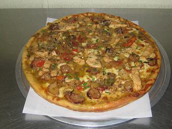 Product: MamaRosa Chicken Murphy Pie - Mama Rosa Pizza and Pasta in Rutherford, NJ Pizza Restaurant