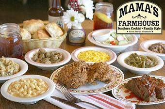 Product: Mama's Farmhouse - All You Can Eat, Served Family Style - Mama’s Farmhouse in Pigeon Forge, TN Southern Style Restaurants