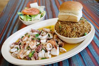 Product - Mambo Seafood in Houston, TX Seafood Restaurants