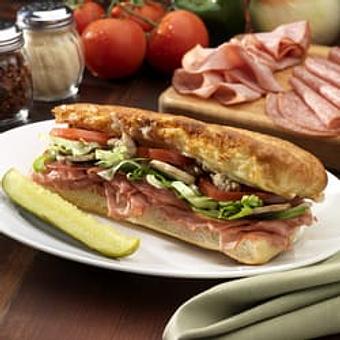 Product: Italian Grinder - 1st Place at the Taste of FdL 2011 - Mancino's Pizzas and Grinders in across from Gilles - Fond du Lac, WI Pizza Restaurant