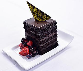 Product: Five Layer Chocolate Cake - Copper Lounge in Los Angeles, CA Bars & Grills