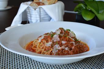 Product: Spaghetti Bolognese - Copper Lounge in Los Angeles, CA Bars & Grills