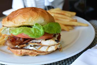 Product: Chicken Sandwich - Copper Lounge in Los Angeles, CA Bars & Grills