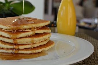 Product: Buttermilk Pancakes - Copper Lounge in Los Angeles, CA Bars & Grills