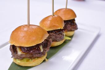 Product: Beef Shortrib and Brisket Sliders - Copper Lounge in Los Angeles, CA Bars & Grills