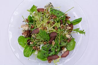 Product: Frisee, Pear and Gorgonzola Salad - Copper Lounge in Los Angeles, CA Bars & Grills