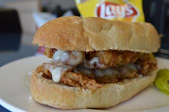 Product: Fantastic fresh chicken tenders hand breaded and fried. - Mario's Pizza & Grill in Knoxville, TN Pizza Restaurant