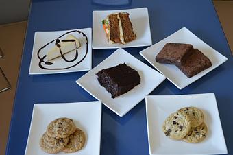 Product: 3 fresh baked Oatmeal Raisin Cookies - left front picture. - Mario's Pizza & Grill in Knoxville, TN Pizza Restaurant