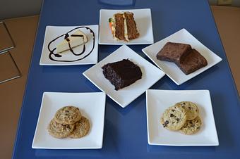 Product: 3 Chocolate Chip Cookies baked in house - picture on right - Mario's Pizza & Grill in Knoxville, TN Pizza Restaurant