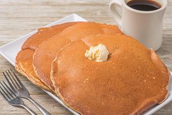 Product: Sweet Potato Pancakes - Full Stack - Mason's Grill in Baton Rouge, LA American Restaurants