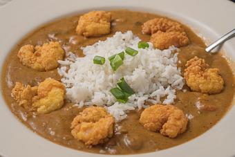 Product: Crawfish & Shrimp Étouffée - Mason's Grill in Baton Rouge, LA American Restaurants