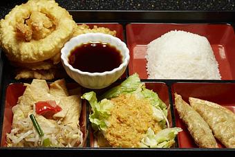 Product: Combination Tempura Lunch - Matoi Sushi in Tampa, FL Japanese Restaurants