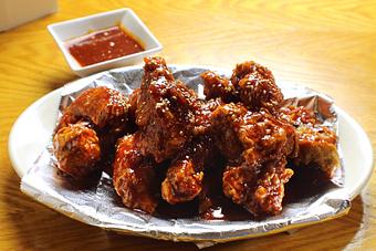 Product: Korean Fried Chicken (spicy) - Matoi Sushi in Tampa, FL Japanese Restaurants