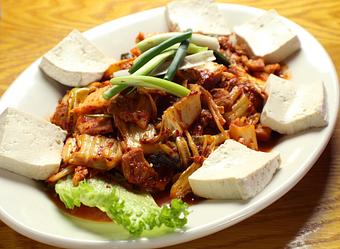 Product: Kimchi Pork Belly Stir Fry - Matoi Sushi in Tampa, FL Japanese Restaurants