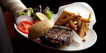Product: Maxwell’s Prime Steakburger - Maxwell's at the Club in River North - Chicago, IL Restaurants/Food & Dining