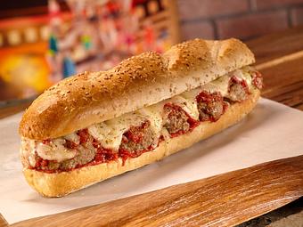 Product: meatball sub - Mellow Mushroom in Downtown Denver - Denver, CO Pizza Restaurant