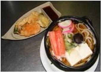 Product: Nabe Yaki Udon Noodle Soup w. Tempura - Memories of Japan in Broken Arrow, OK Japanese Restaurants