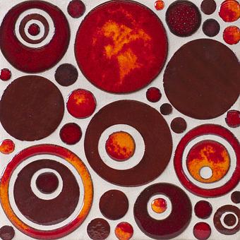 Product: On Fire - Mercury Mosaics in NE Minneapolis Arts District - Minneapolis, MN Tile Contractors