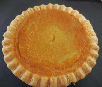Product: Buttemilk pie, 5 in. - Meyer's Elgin Smokehouse in Elgin, TX Barbecue Restaurants