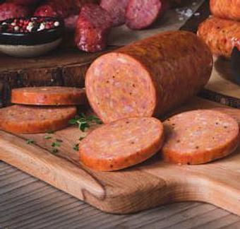 Product: Meyers Summer Sausage - Meyer's Elgin Smokehouse in Elgin, TX Barbecue Restaurants