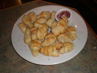 Product: Cheese knots - Mezza Luna Pizzeria - Downtown: in Eugene/Springfield, OR Pizza Restaurant