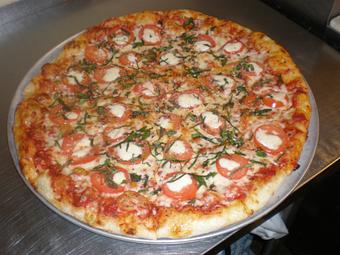 Product: The Marge - Mezza Luna Pizzeria - Downtown: in Eugene/Springfield, OR Pizza Restaurant