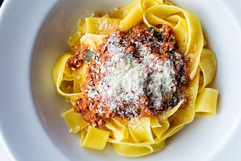 Product: Pappardelle Bolognese - Mezzanotte Ristorante in Cypress, TX Italian Restaurants