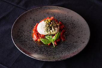 Product: Burrata Caprese - Mezzanotte Ristorante in Cypress, TX Italian Restaurants