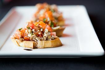 Product: Bruschetta Classica - Mezzanotte Ristorante in Cypress, TX Italian Restaurants