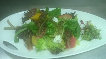 Product: Roasted heirloom spring beet and goat cheese salad - Michael Anthony's at the Inn in Versailles, OH Restaurants/Food & Dining