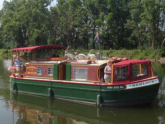 Product: Welcome aboard the 34' "Hemlock". - Mid-Lakes Navigation Company in Skaneateles, NY Business Services