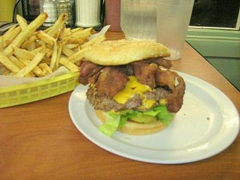 Product - Milt's Stop & Eat in On the way to the Slickrock Trail, just behind Dave's Corner Market - Moab, UT Hamburger Restaurants