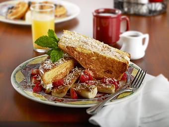 Product: Coconut Cream Stuffed French Toast - Miss Shirley's Cafe in Roland Park - Baltimore, MD American Restaurants