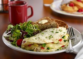 Product: Winter Garden Omelet - Miss Shirley's Cafe in Roland Park - Baltimore, MD American Restaurants