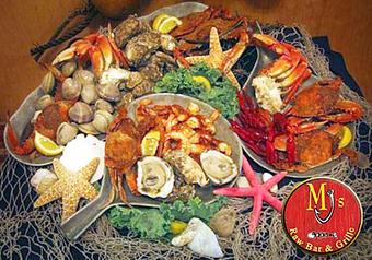 Product: Seafood Restaurant in New Bern, MJ's Raw Bar - Mj's Raw Bar and Grille in Historic Downtown New Bern, North Carolina - New Bern, NC American Restaurants